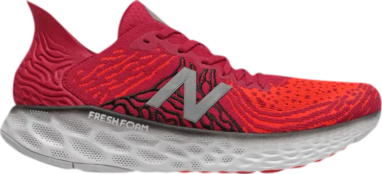 

Кроссовки New Balance Fresh Foam 1080v10 'Neo Crimson', красный
