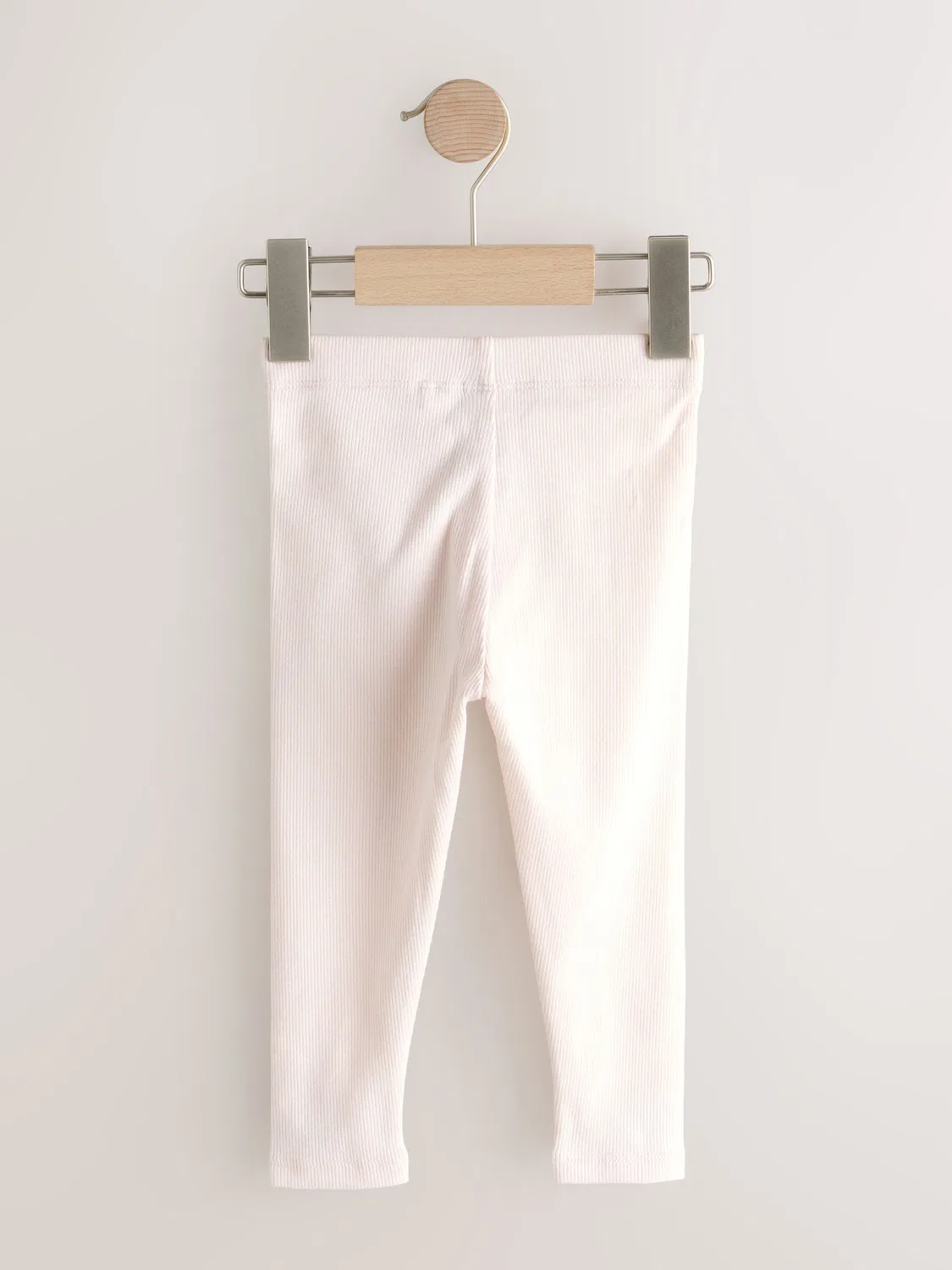 Леггинсы 5 шт, рифленая ткань, Pink Ribbed Leggings Next, розовый — фото 3