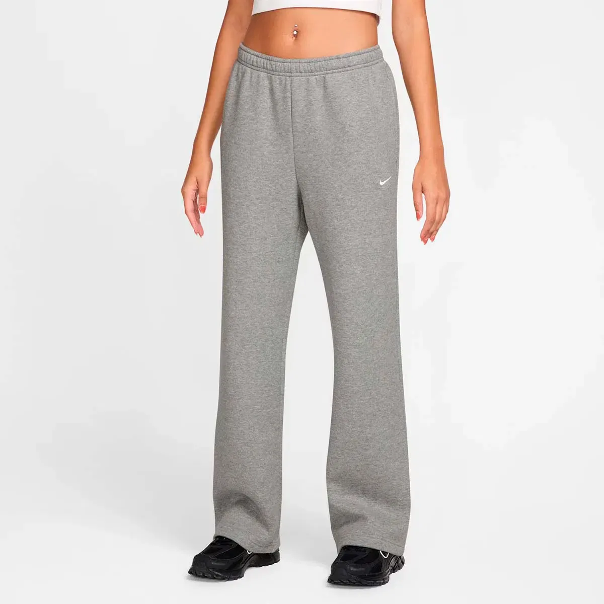 Женские спортивные штаны из флиса Nike, Цвет Gris