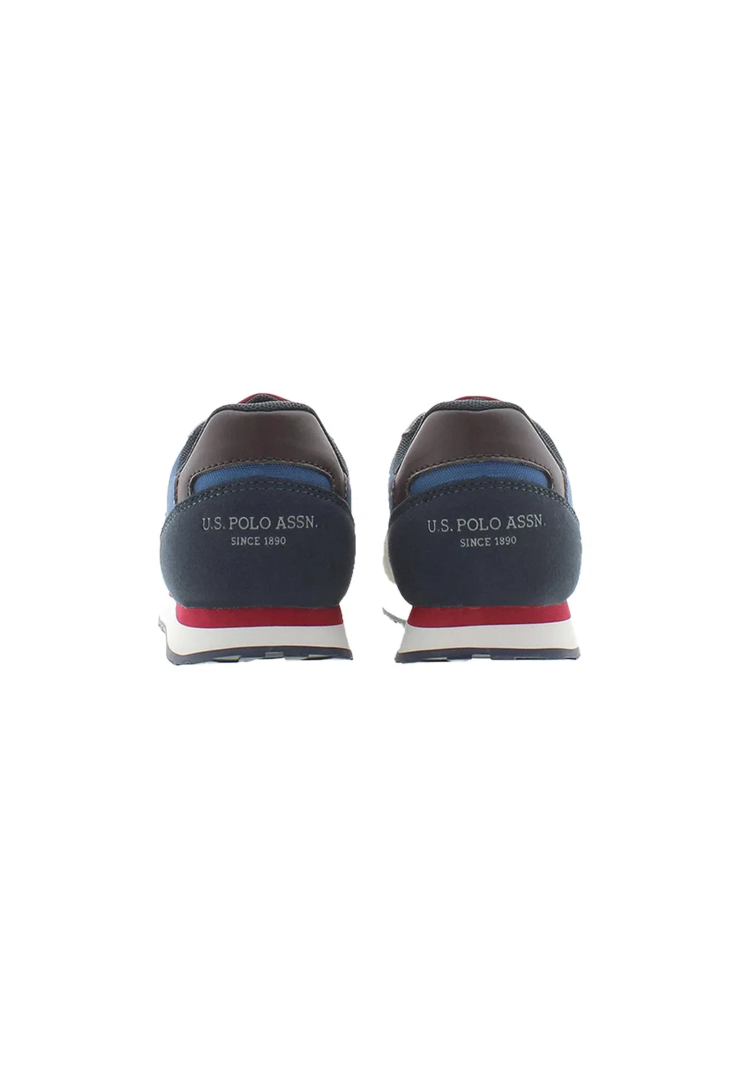 Детские кроссовки для мальчиков на шнурках Nobik011k/Cnh1 U.S. POLO ASSN., Blu Grigio — фото 4