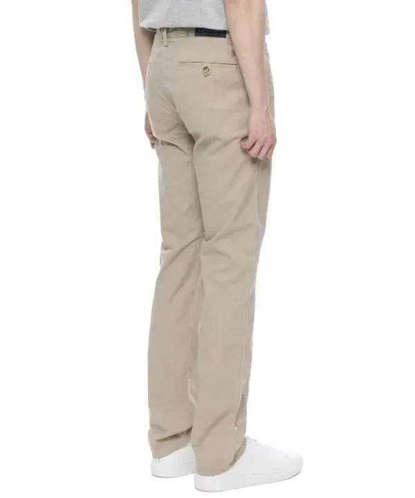 Слим-фит чинос брюки Stretch, Polo Ralph Lauren, светло-бежевый — фото 4