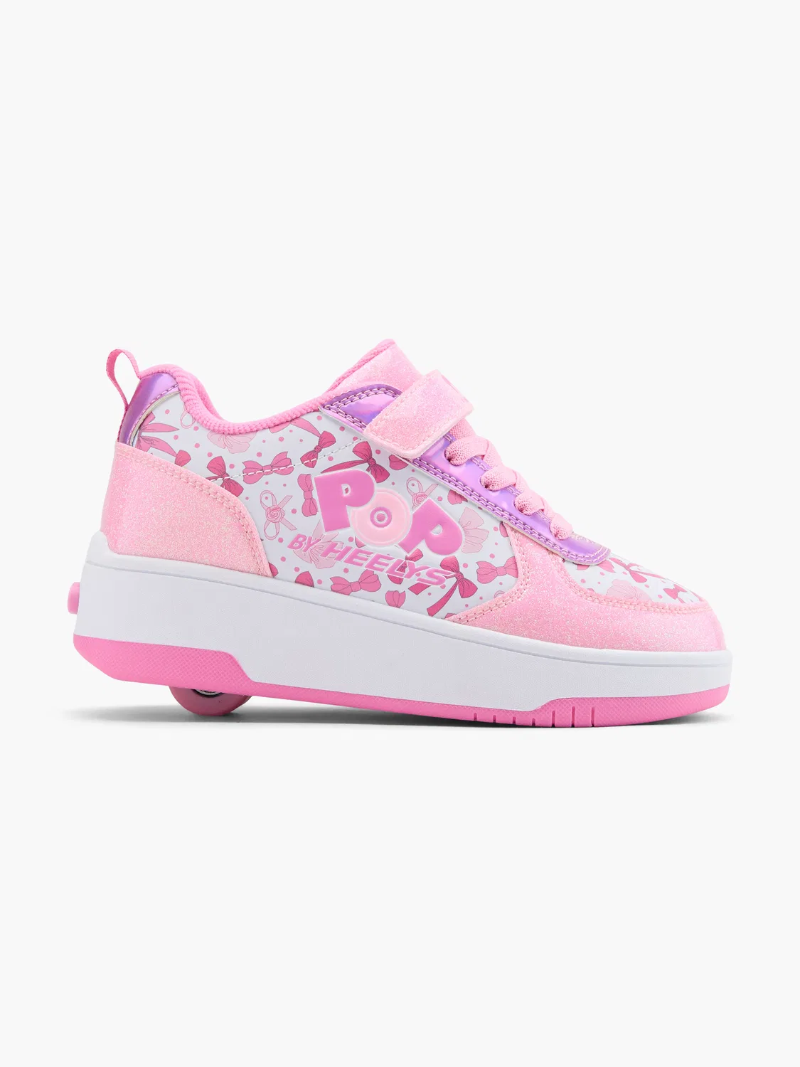 Детские кроссовки с колесиками Heelys, розовый