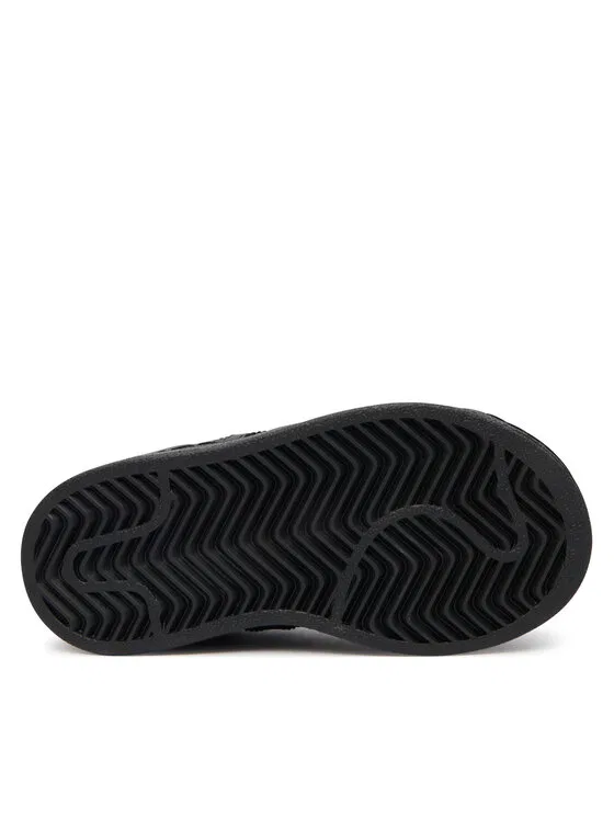 Кроссовки Superstar II Comfort Closure Elastic Lace Adidas, черный — фото 4