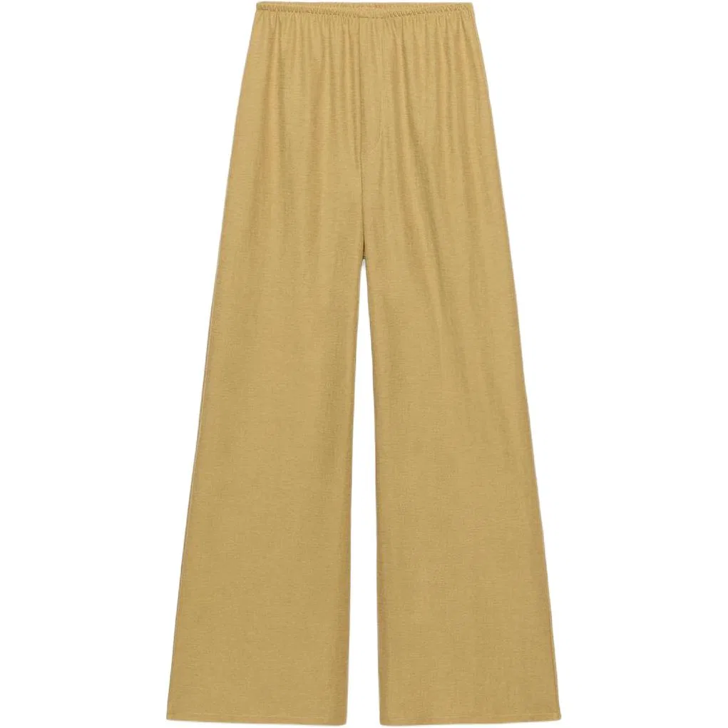 Женские повседневные брюки Yellow Green ZARA