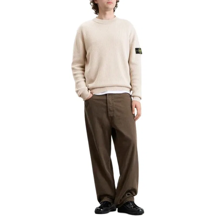 Мужской свитшот с круглым вырезом Light STONE ISLAND — фото 4