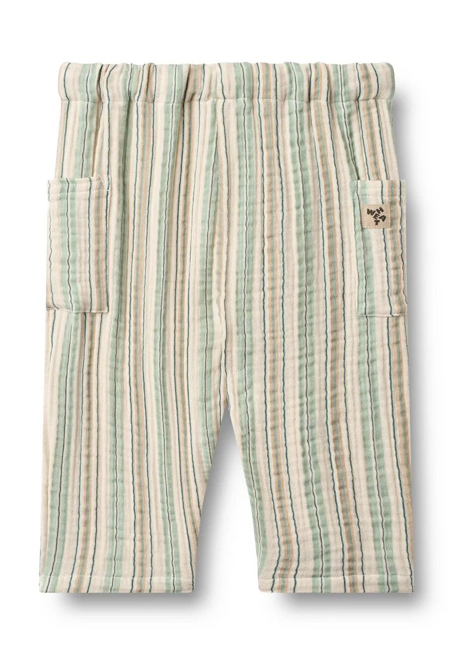 Брюки WHEAT Regular Pants 'Arne' мятного и пихтового цвета — фото 2