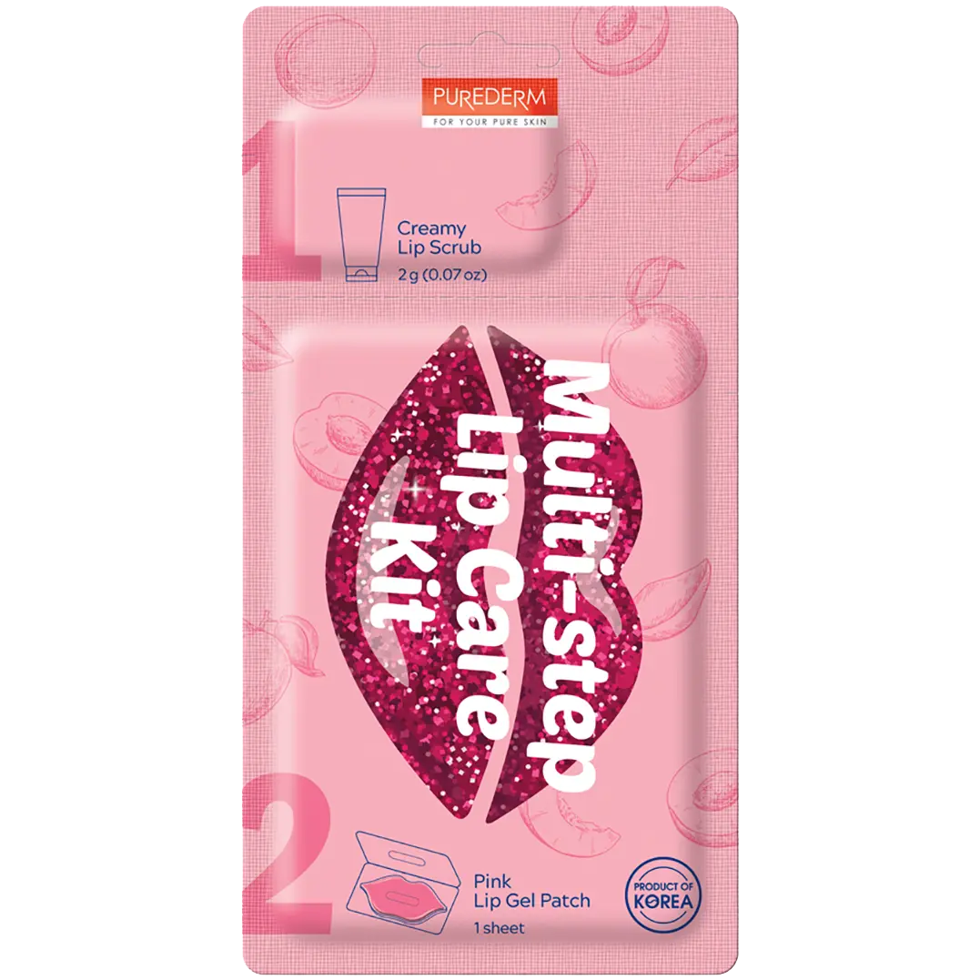 

Purederm двухэтапный уход за губами, 1 шт.