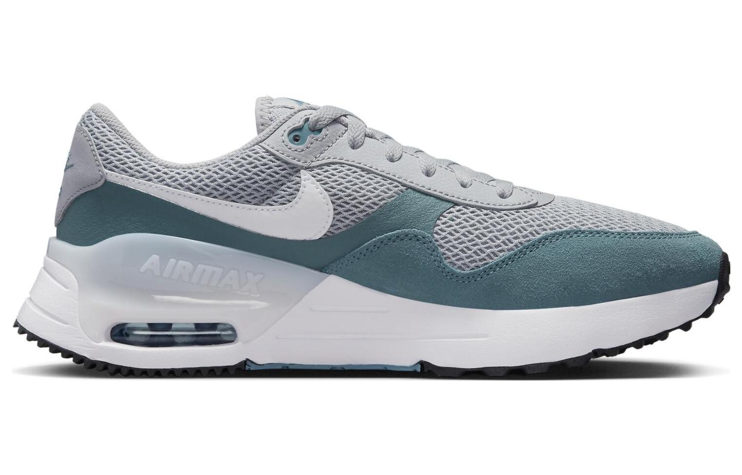 Кроссовки Nike Air Max SYSTM, серый/бирюзовый — фото 2