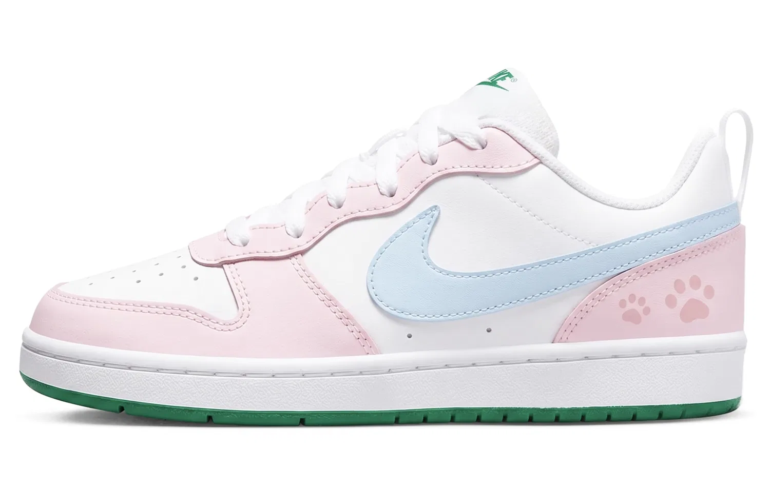 Кроссовки для скейтбординга Court Borough Kids, Nike, Pink — фото 3