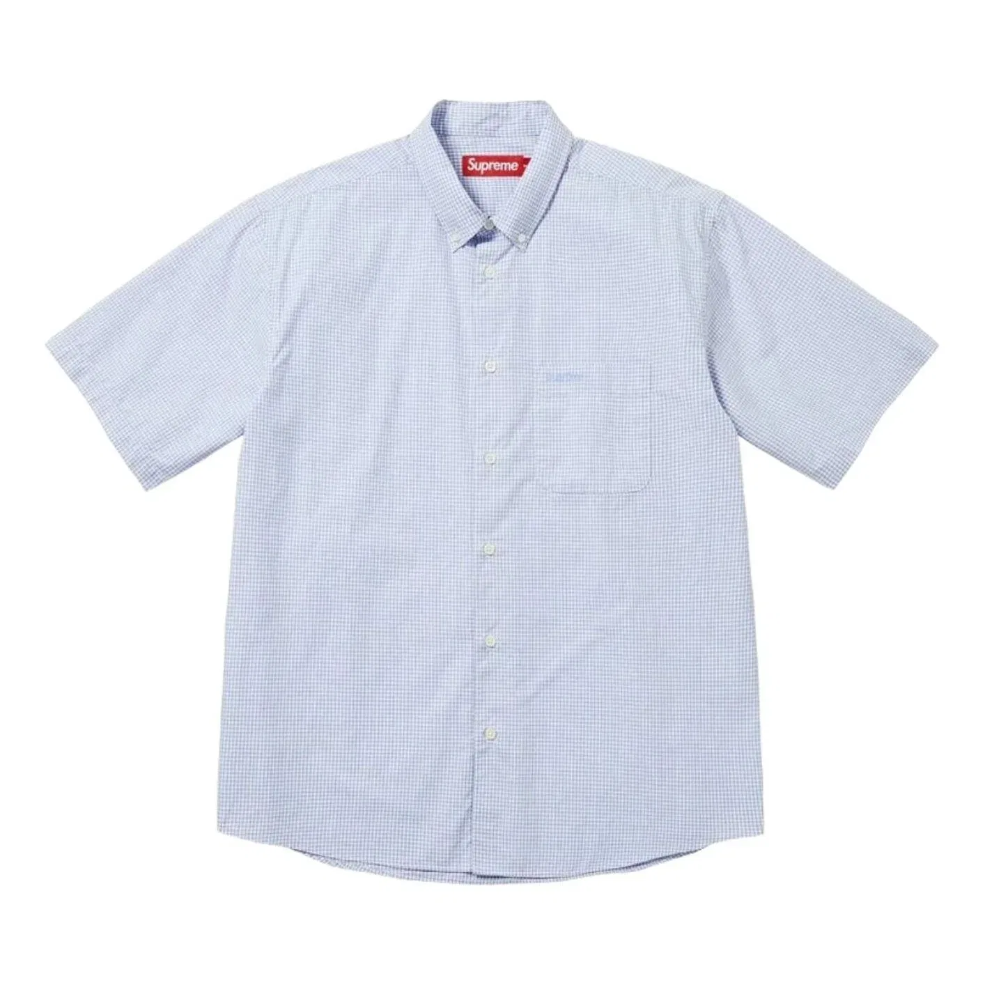 Мужская рубашка с принтом в клетку Gingham Supreme, синий