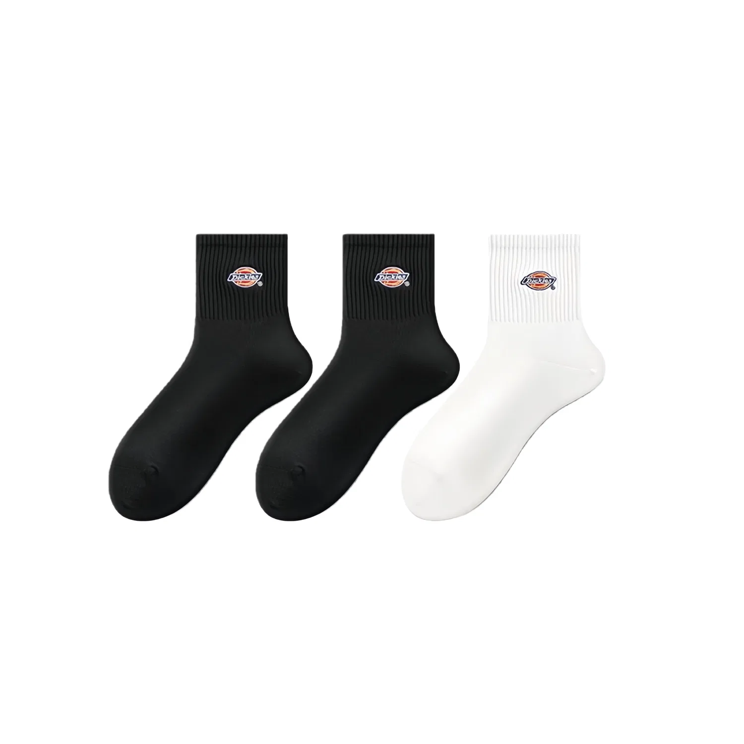 Детские носки с длинным голенищем, комплект из 3 пар, Dickies, Black/Black/White