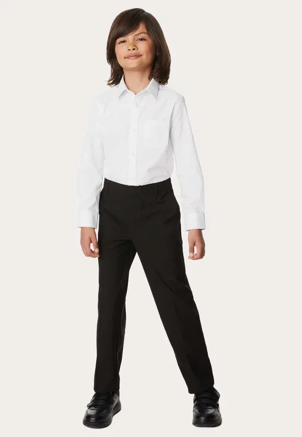 Комплект из 2 рубашек с длинным рукавом Non-iron Marks & Spencer, белый