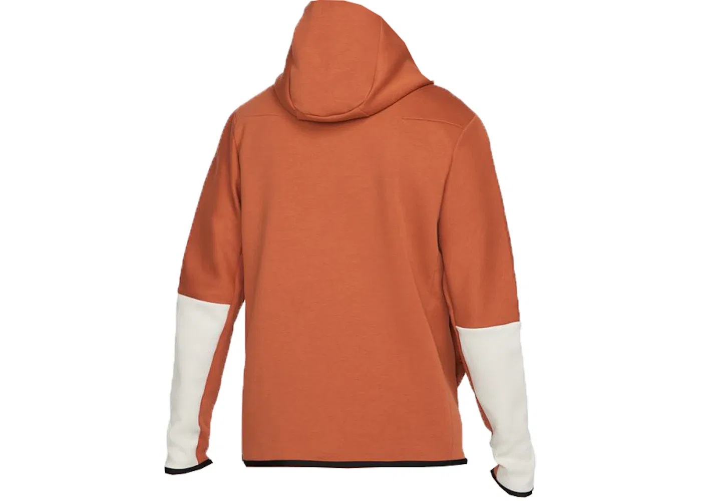 Мужская куртка Tech Fleece Nike, Burnt Sunrise/Light Bone/Black — фото 2