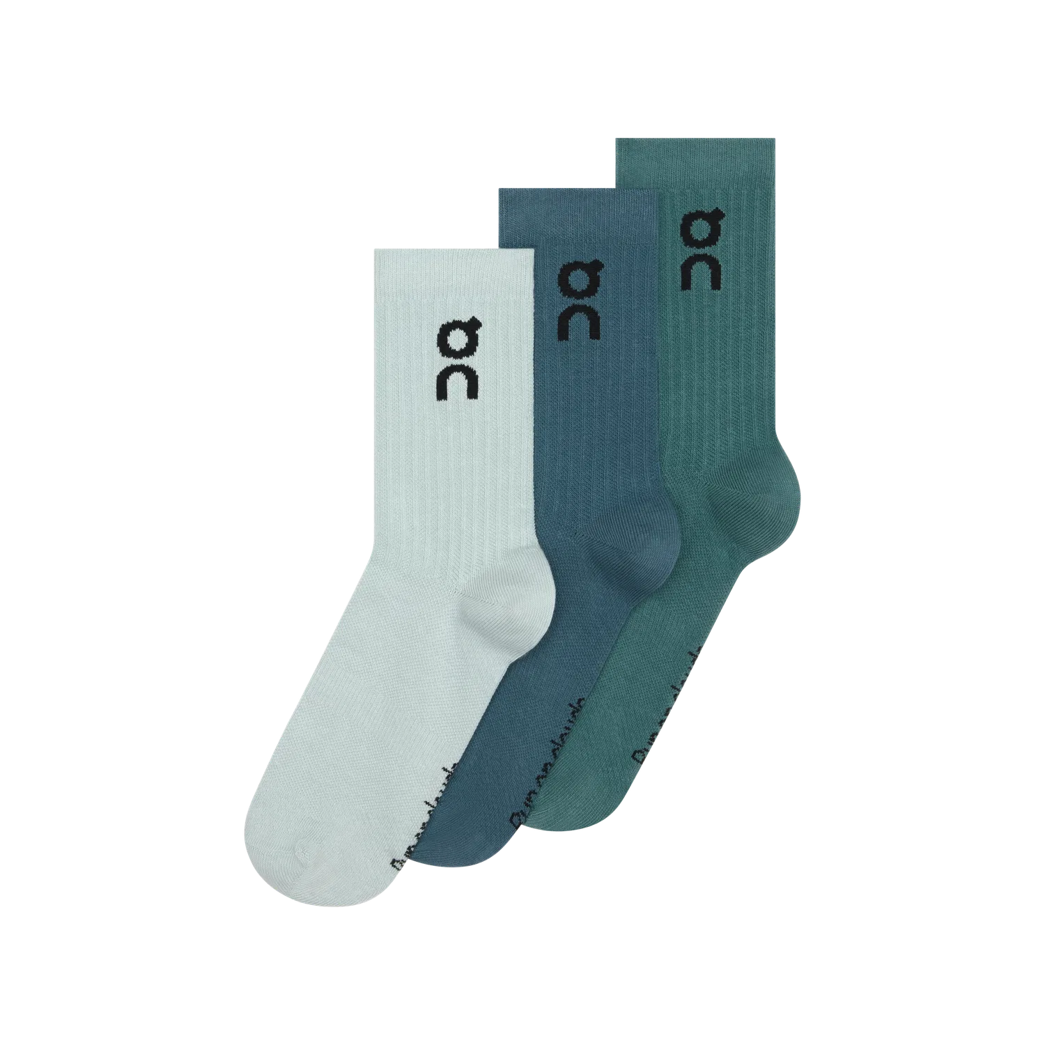Детские носки высокие с логотипом комплект из 3 пар Logo Sock High On, Brook Storm
