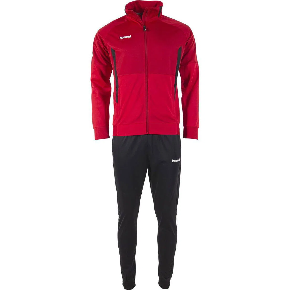 Детский спортивный костюм Hummel Authentic, Цвет Neonrot Schwarz — фото 2