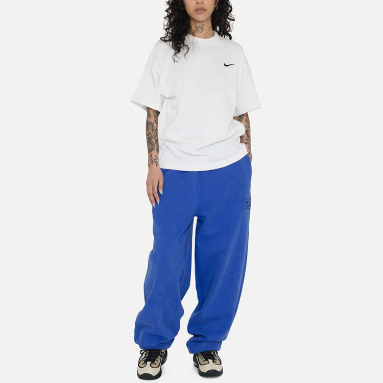 Футболка Nike x Stussy The Wide World Tribe Asia Sizing, белый — фото 4