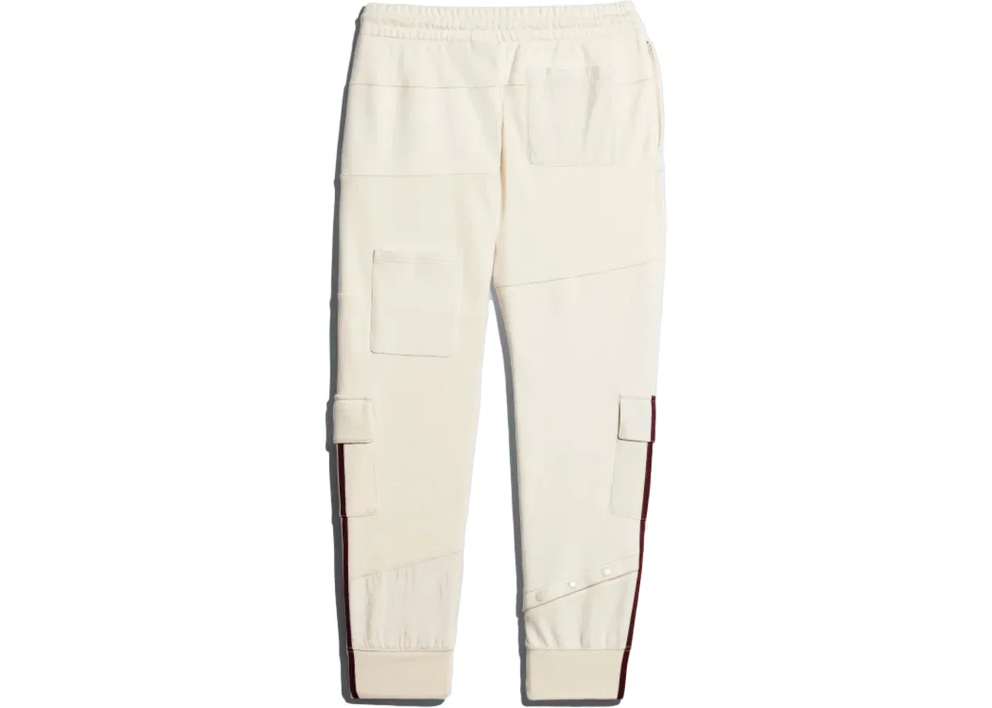 Детские спортивные штаны-карго с принтом Sweatpants Adidas, Ecru Tint/Maroon — фото 2