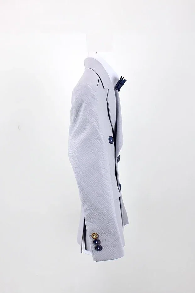 Детский пиджак для мальчиков с длинным рукавом Doctor Junior, Gray — фото 3