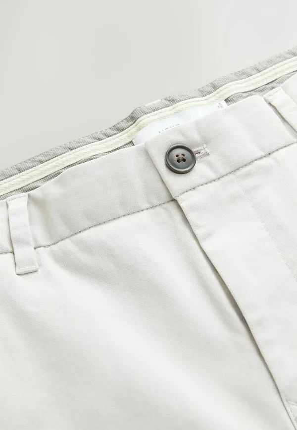 Брюки stretch, хлопок с эластаном, Stretch chinos Next, bone, слоновая кость — фото 2