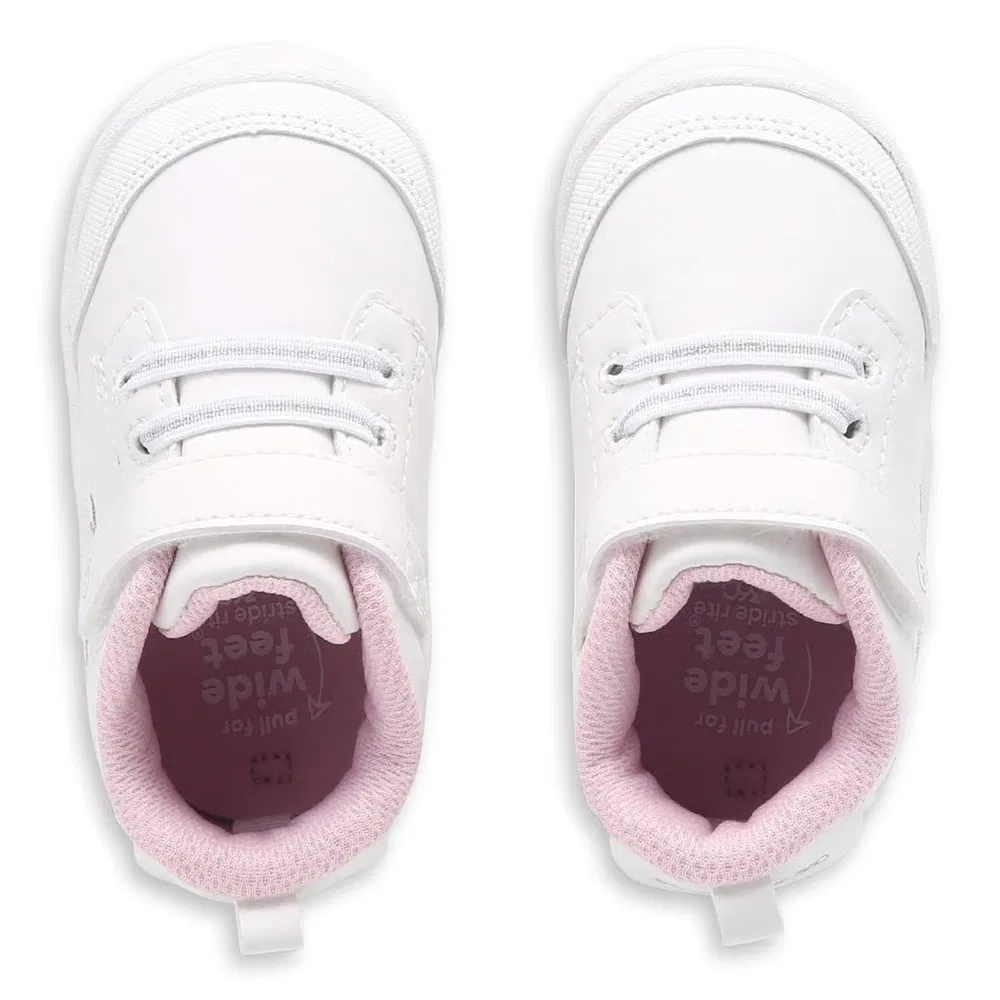 Детские кроссовки Taye 2 для малышей Stride Rite, White/Pink — фото 4