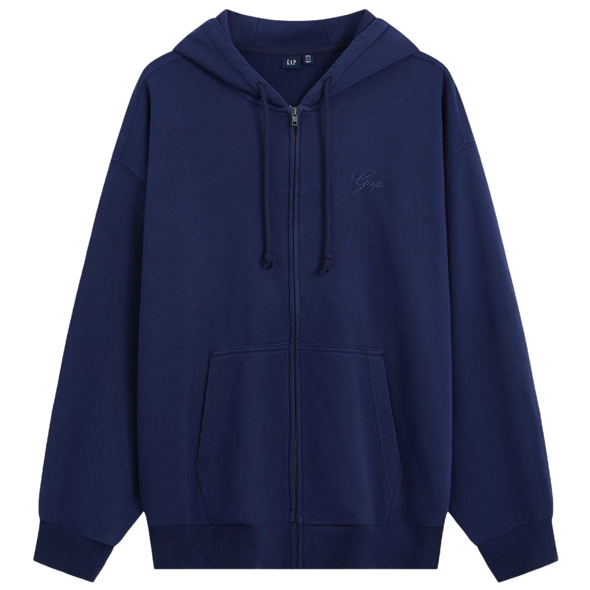 Женский свитшот с капюшоном средней посадки Marine Blue GAP