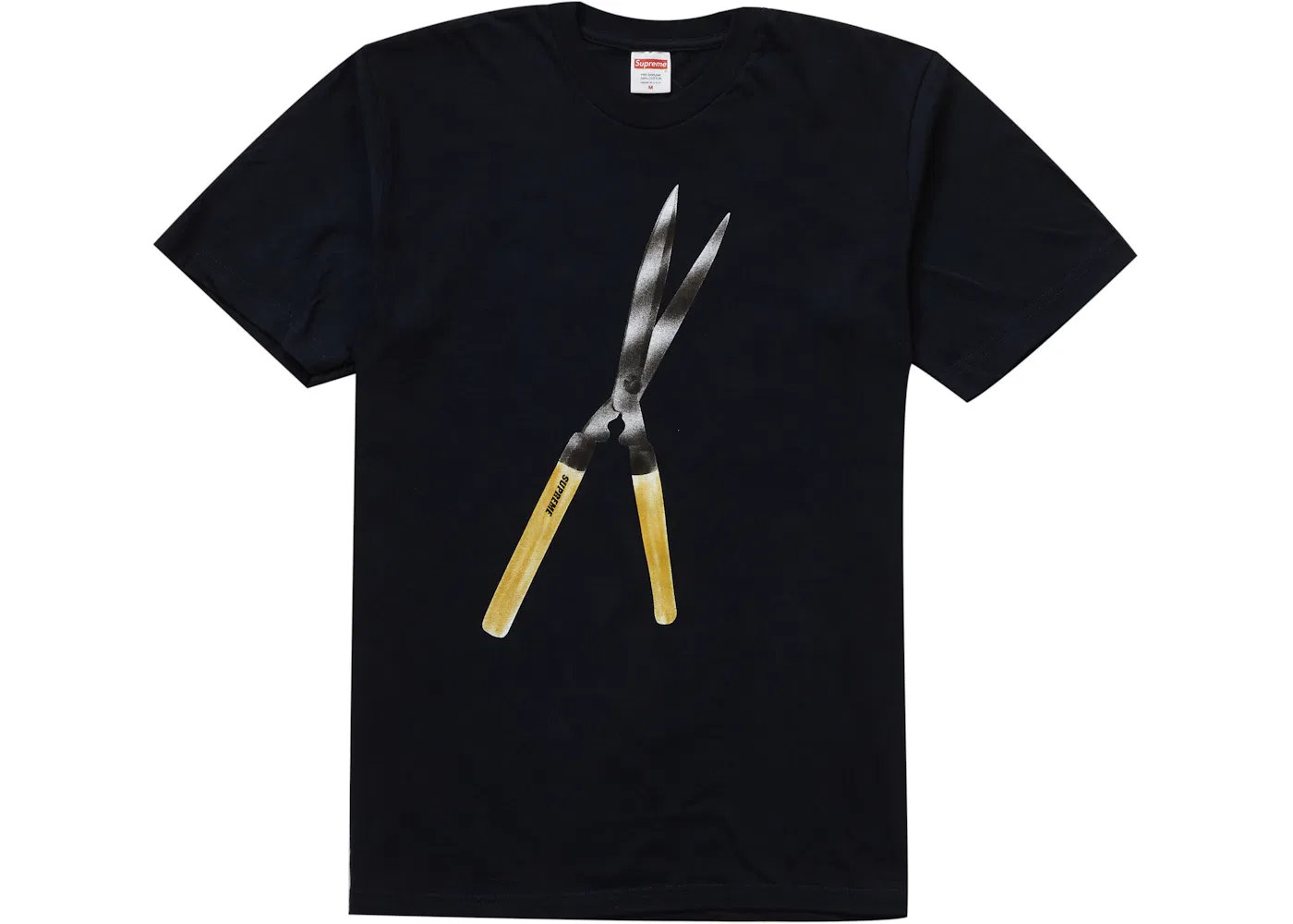 Мужская футболка с принтом Supreme Shears Tee, Navy