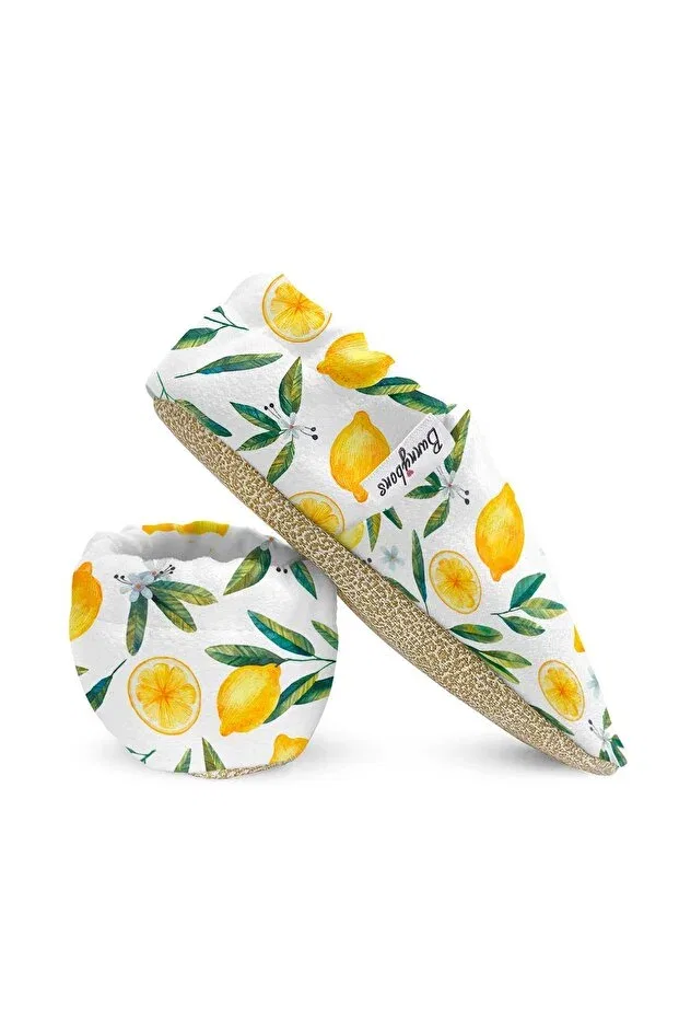 Детские пинетки для новорожденных нескользящие Lemon Bunnybons, Lemon