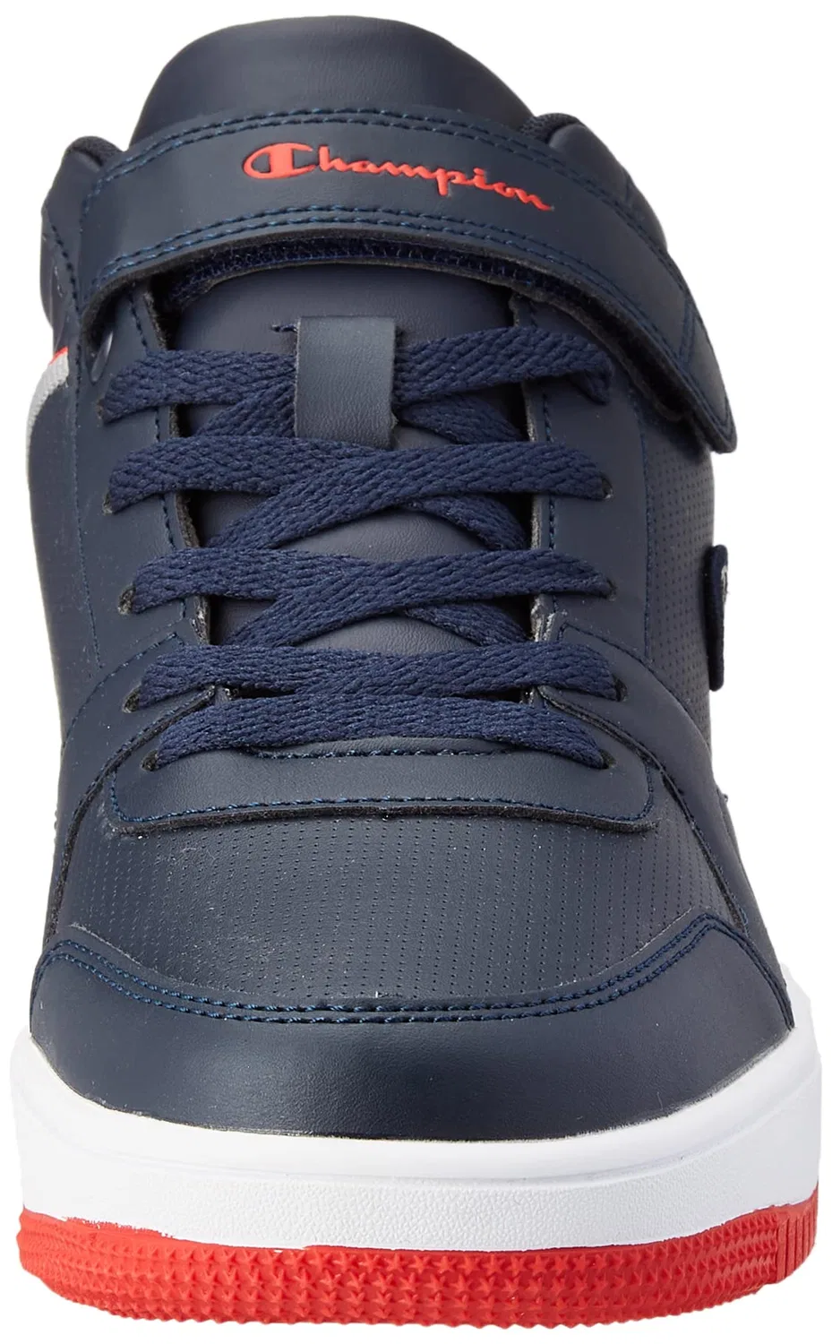 Детские кроссовки для мальчиков Rebound Vintage Mid B GS Champion, Blu Marino Grigio Rosso Bs518 — фото 2