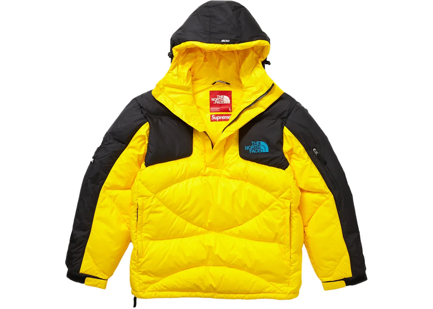 Мужская куртка-пуловер с полузастежкой-молнией модель Pullover Supreme, Yellow — фото 2
