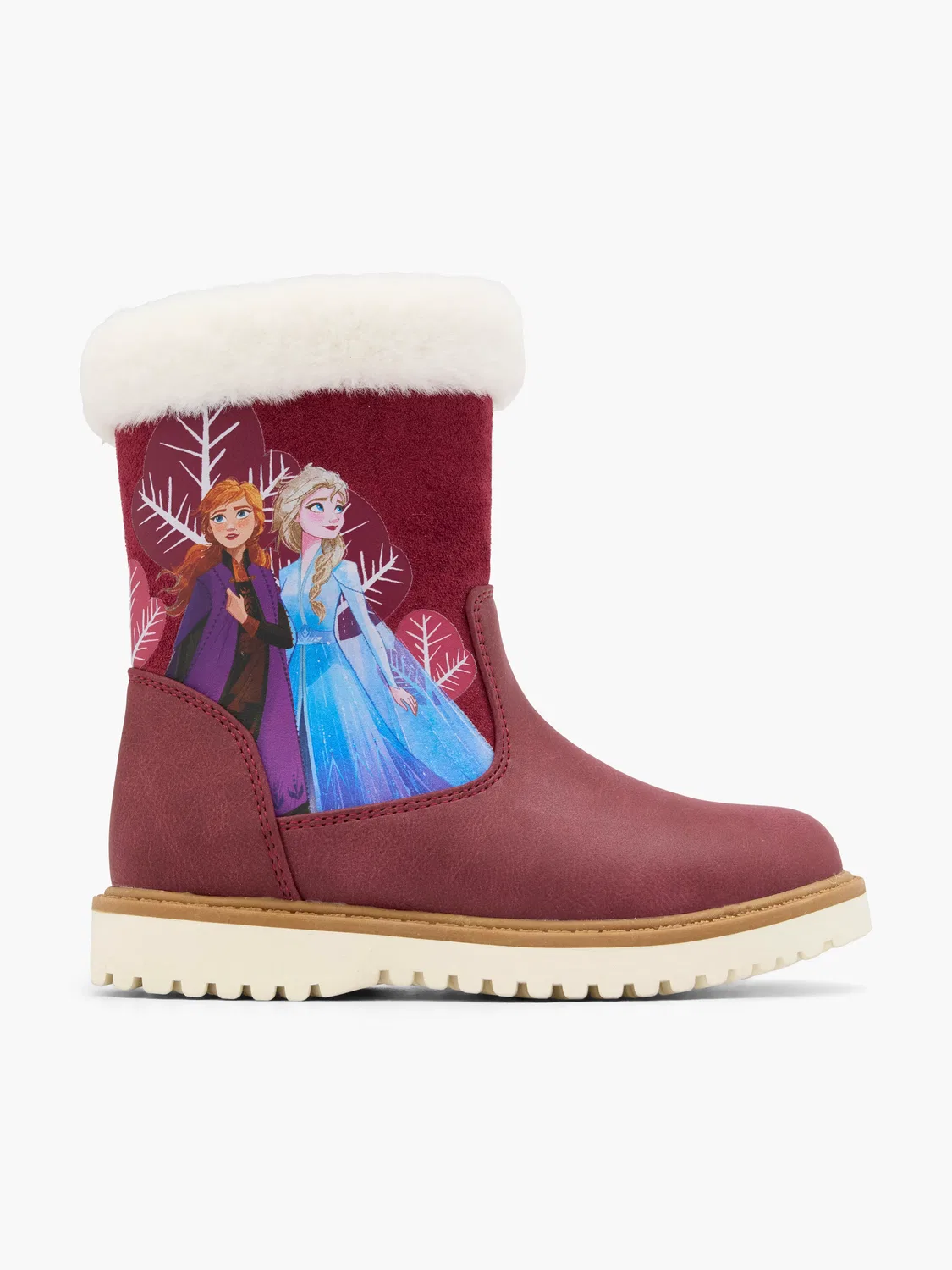 Детские зимние сапоги с принтом Frozen Disney Frozen, красный