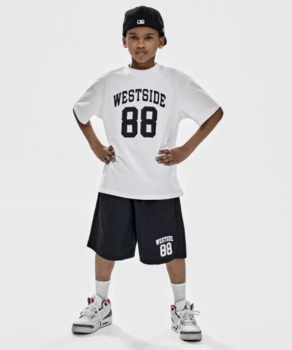 Костюм детский Westside 88 Takeasy Kids, белый/черный