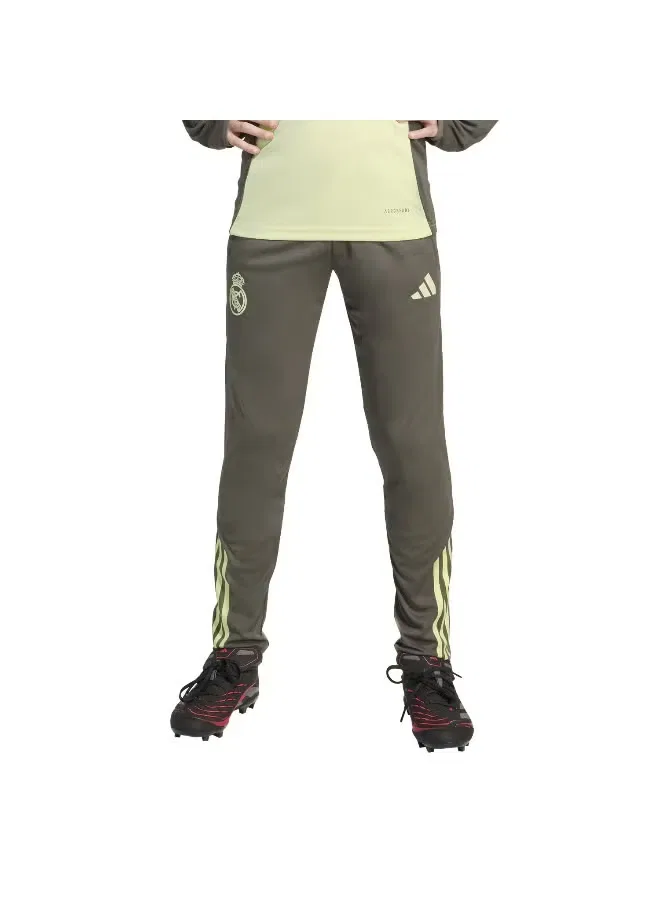 Штаны тренировочные футбольные Real Madrid 25/26 Tiro25 Adidas, серый — фото 2