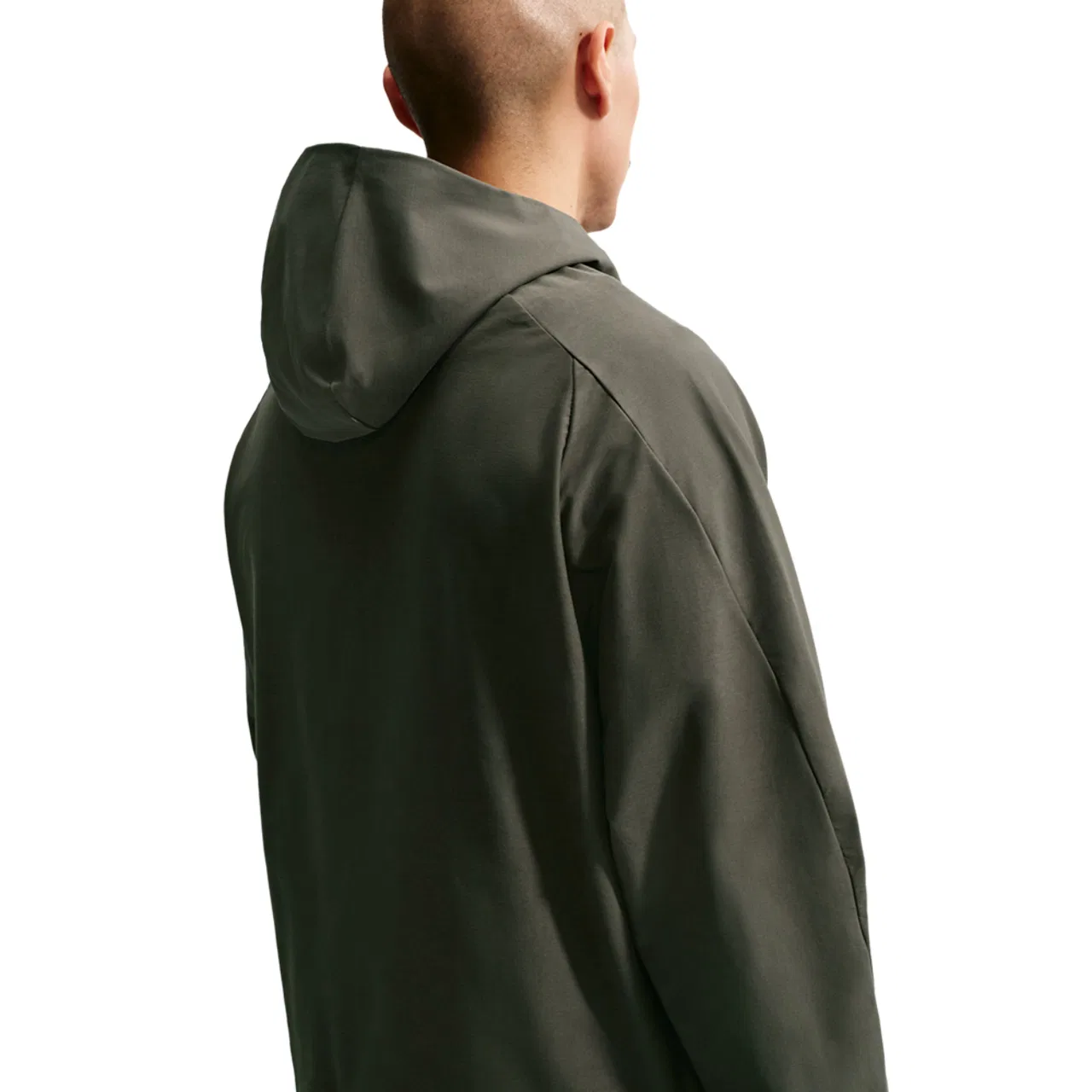 Мужская куртка Tech Shori Knit Full-Zip Nike, цвет Black/Cargo Khaki — фото 4