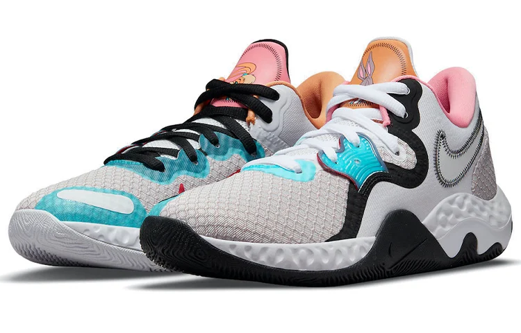 Кроссовки Nike Renew Elevate 2, серый/черный/голубой — фото 3