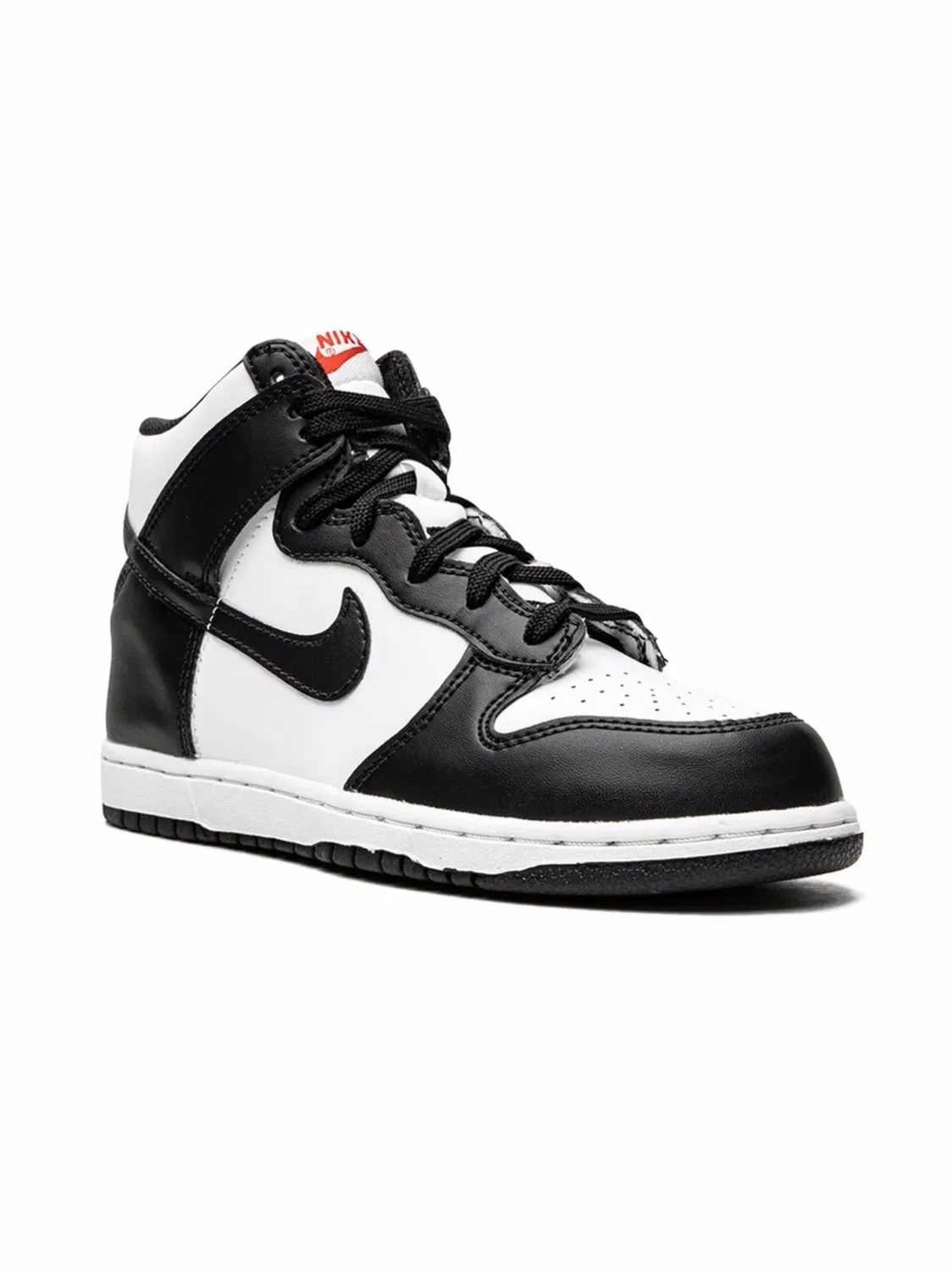 Кроссовки Dunk High "Панда" Nike, черный