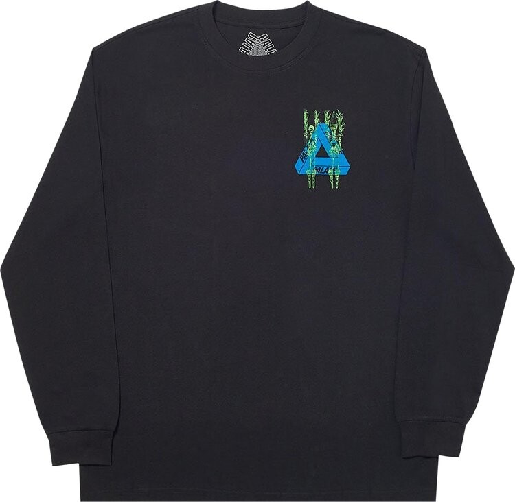 

Лонгслив Palace Pair Of Hippys Long-Sleeve 'Black', черный