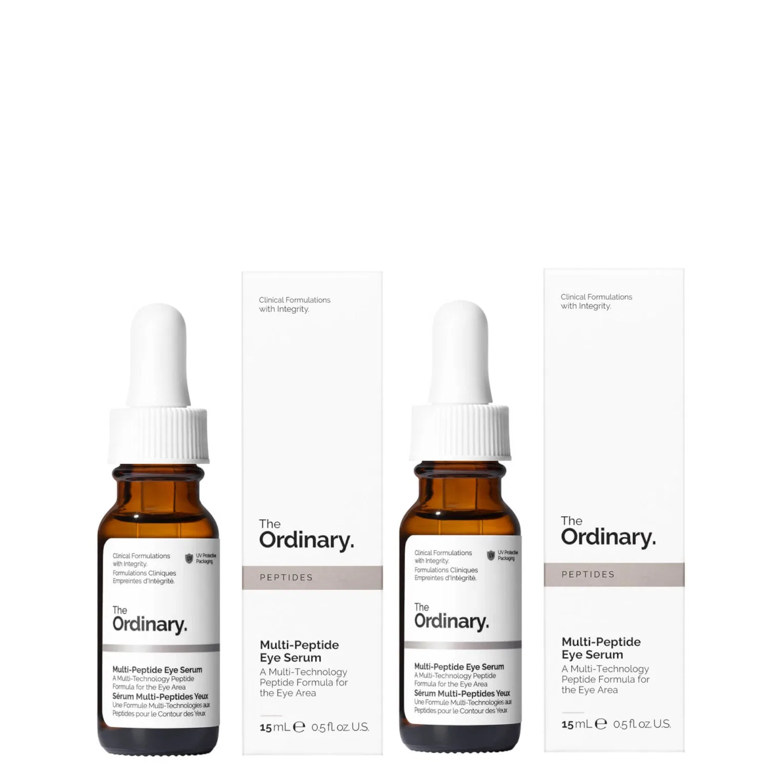 Набор сывороток для контура глаз с пептидами Multi-Peptide Eye Serum Duo The Ordinary