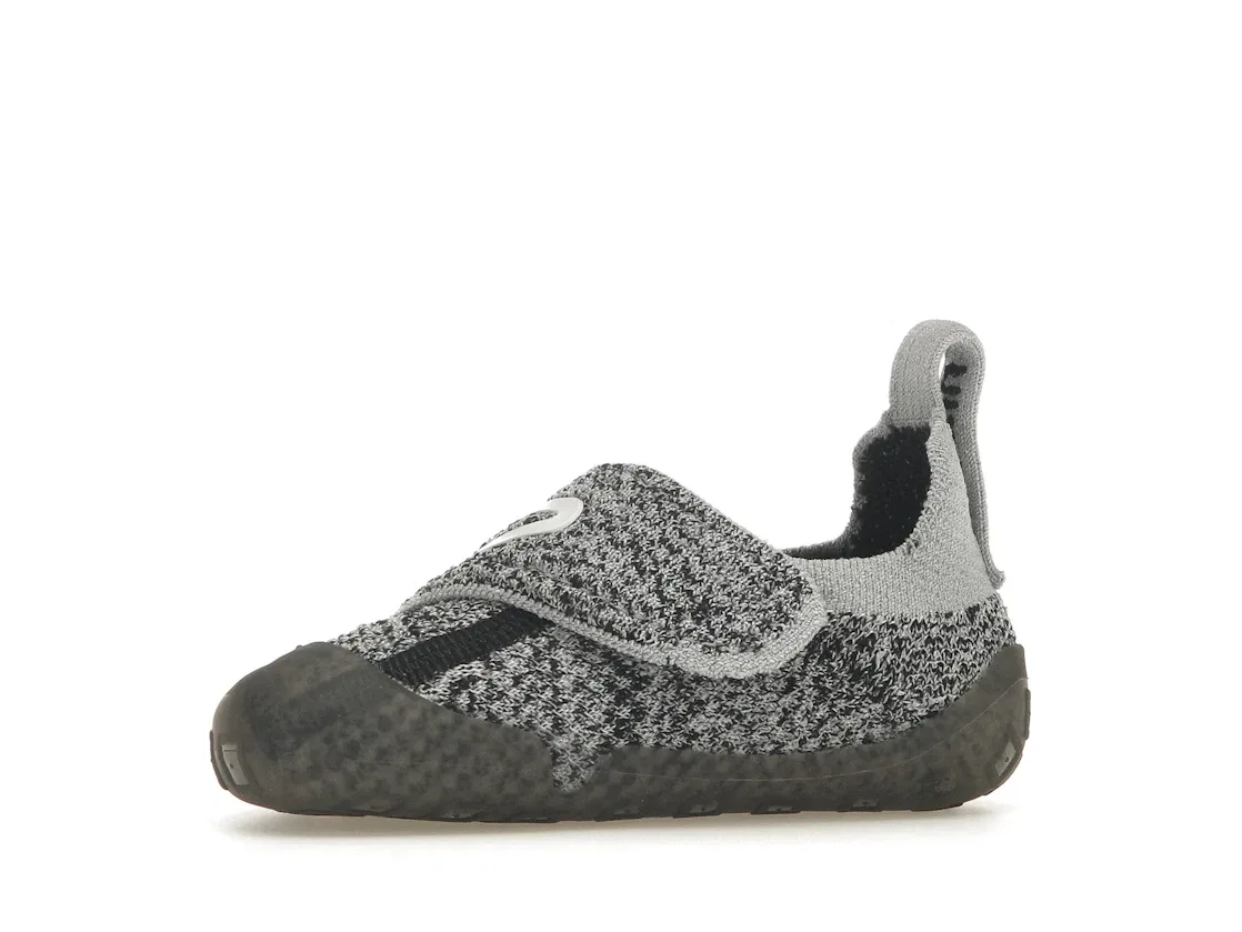 Детские кроссовки с верхом Flyknit Nike Swoosh 1 Nike, Black/Wolf Grey/White — фото 3