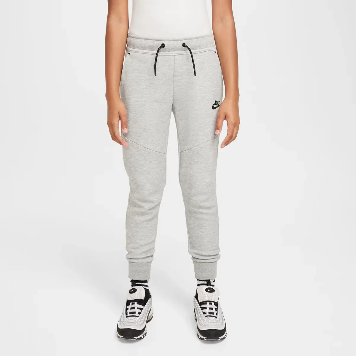 Детские спортивные штаны из флиса Nike Sportswear Tech Fleece Jogger, Gris