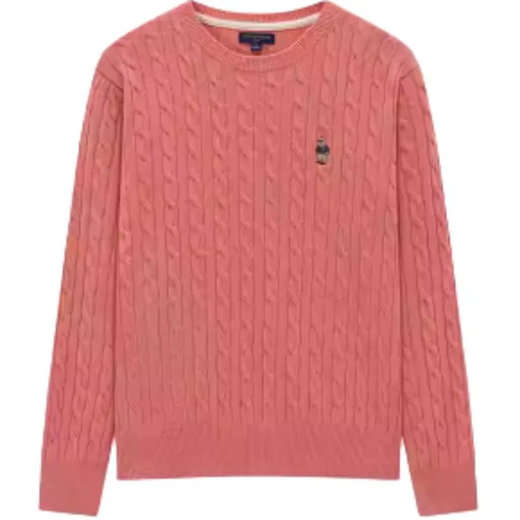Детский свитер с принтом American Old Money Style Collection Timeless Preppy Style Teenie Weenie Men, Beige — фото 3