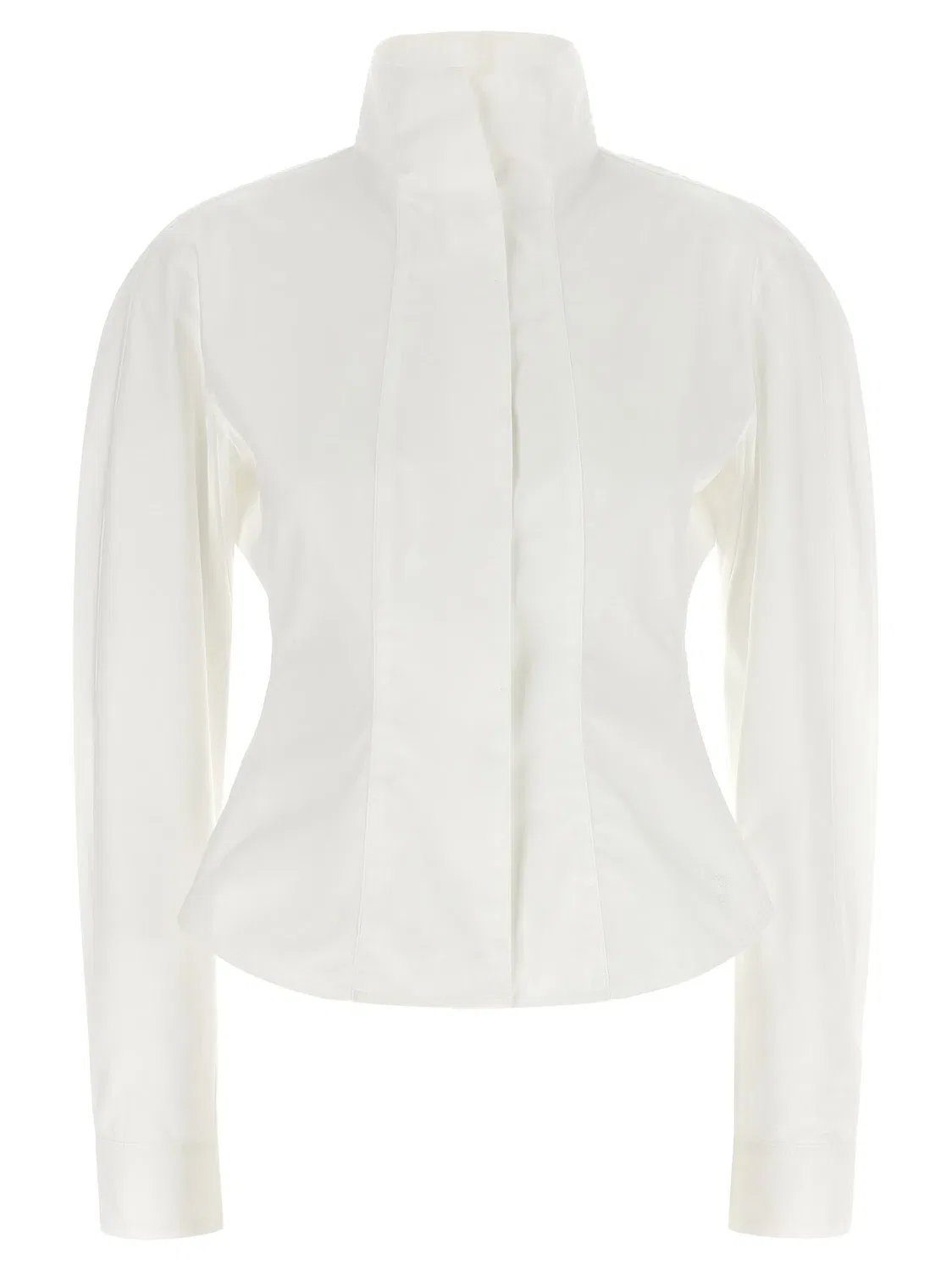 Рубашка "La Chemise Tulipe" Jacquemus, белый