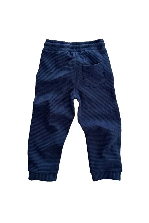 Детские брюки для девочек с принтом Ottoman Beebird, Navy Blue — фото 2