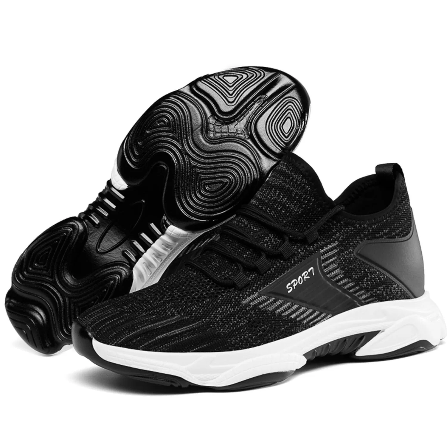 Детские кроссовки на платформе WWricotta, Nero — фото 3