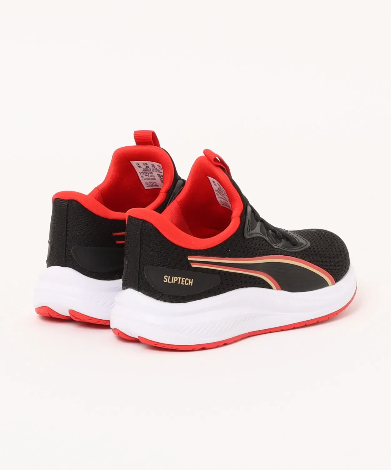 Детские кроссовки с технологией EASE IN, модель Skyrocket Lite 2 Ease In PUMA, Black/F.Red — фото 2