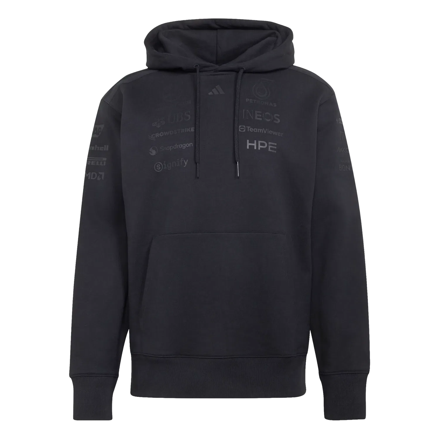 Мужское худи Night Driver Adidas, черный
