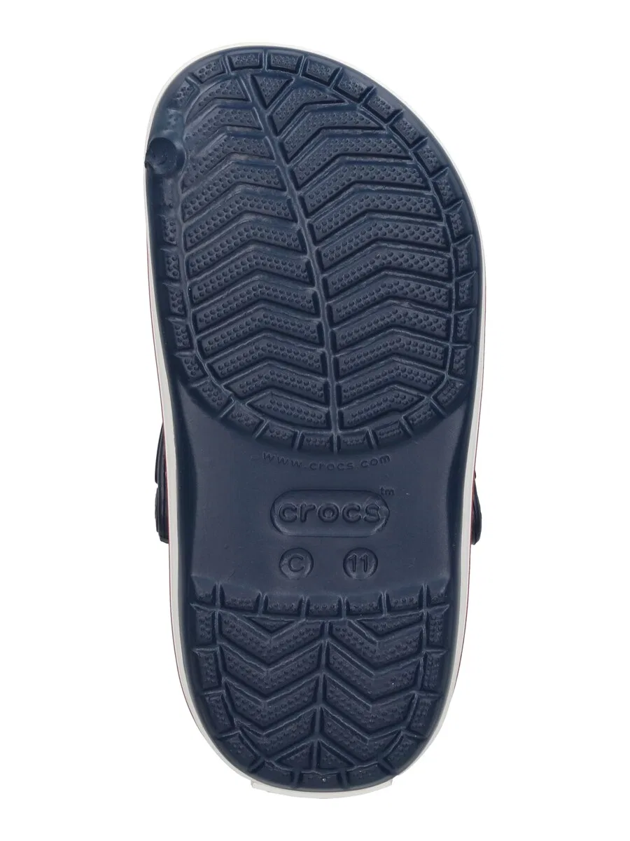 Сандалии Crocs темно-синего цвета — фото 3