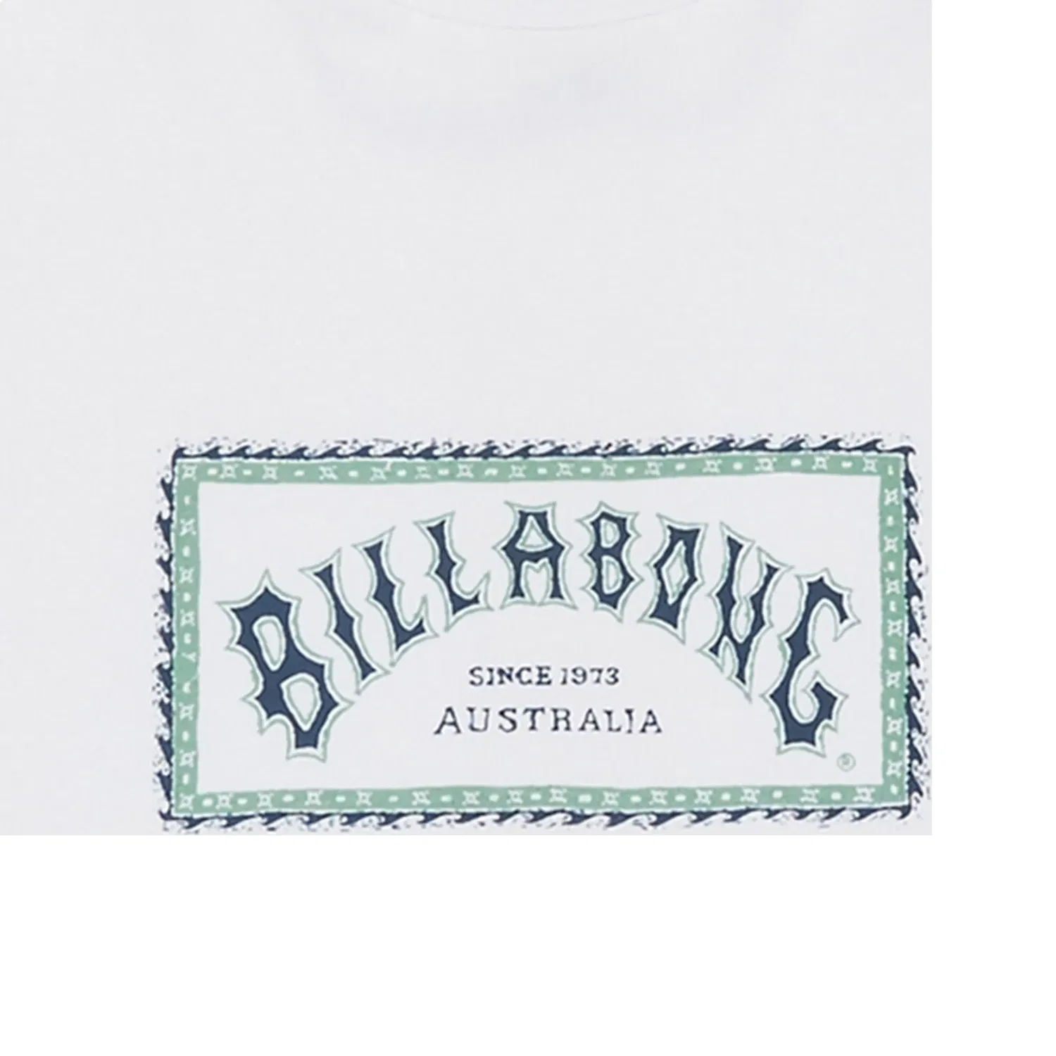 Детская футболка с принтом Arch Frame Billabong, Blanco — фото 3