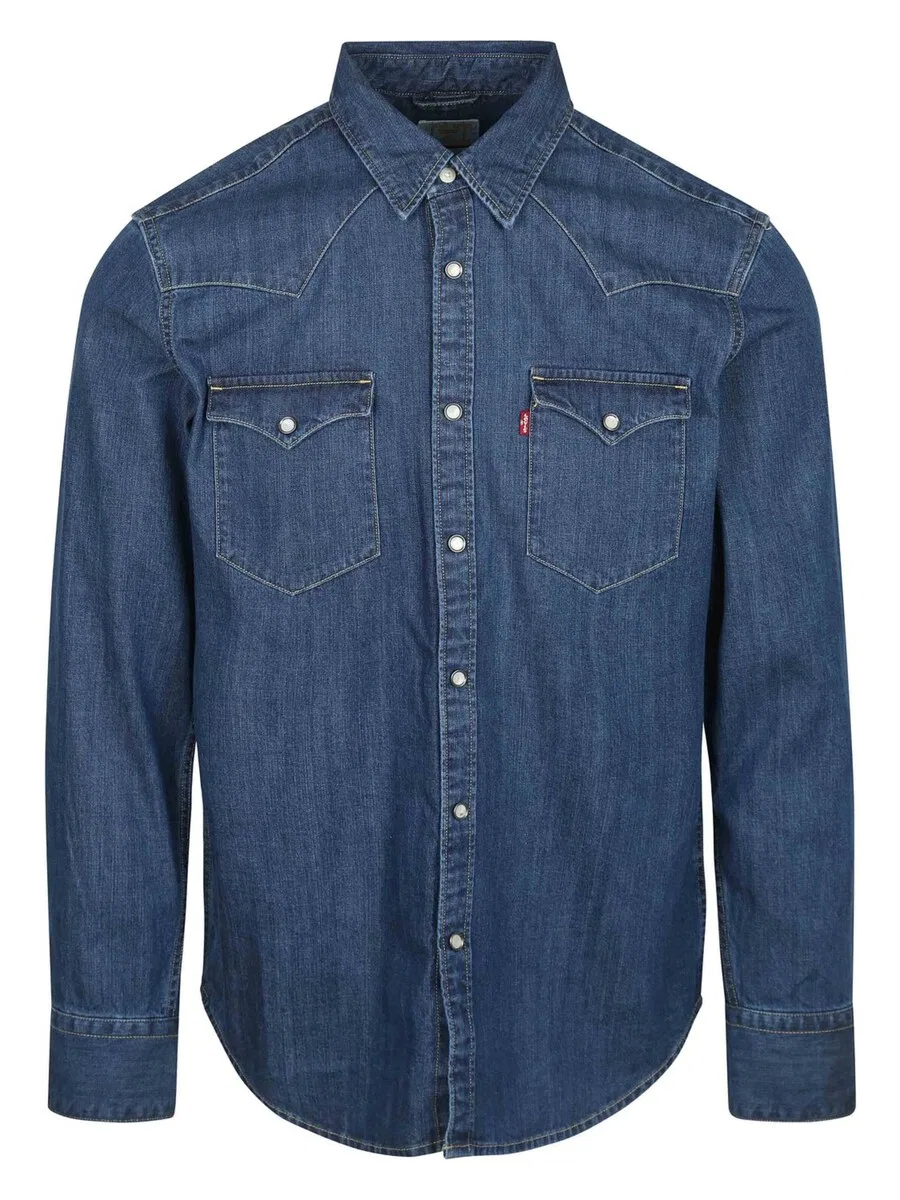 Рубашка LEVI'S Regular fit на пуговицах, в смешанных цветах — фото 2