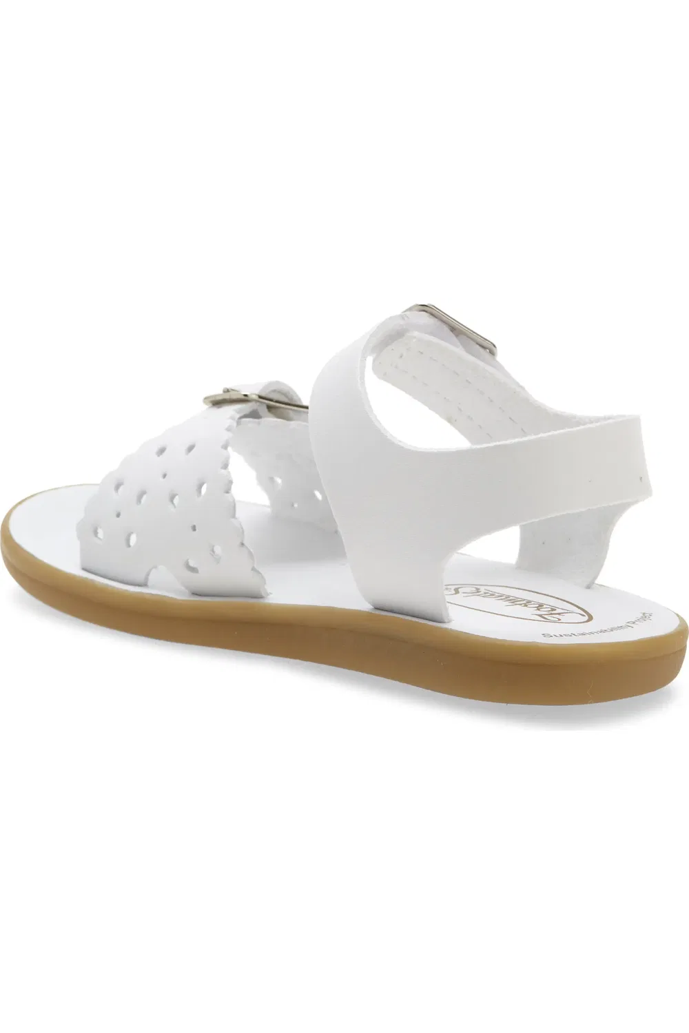 Сандалии детские водонепроницаемые Eco-Ariel Footmates, White Micro — фото 2