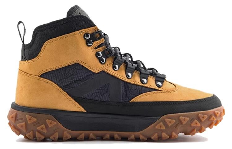 Мужские походные ботинки Timberland из нубука цвета "Пшеница" — фото 2